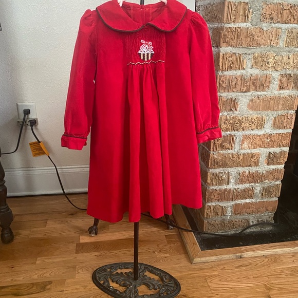 Zuccini Toddler Girls Smocked Christmas Dress size 2T - Picture 2 of 16